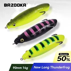 Bazooka Thunderfrog – Señuelo frog superficie para trucha y bass