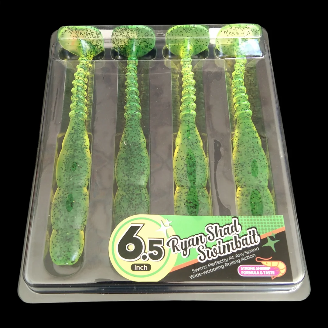 Noeby-señuelo Artificial para pesca con mosca, cebo suave de goma de silicona, 8 piezas, 15cm, 22g, gusano de sábalo japonés - imagen 2