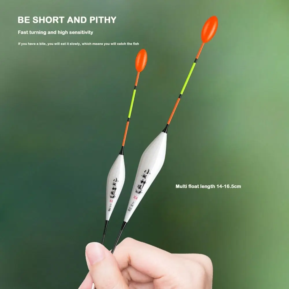 Señuelo de pesca rocosa con indicador, flotador, tubo de deriva antideslizante, flotadores de cola triangular llamativos, Bobbers sensibles y llamativos, 5 uds. - imagen 5