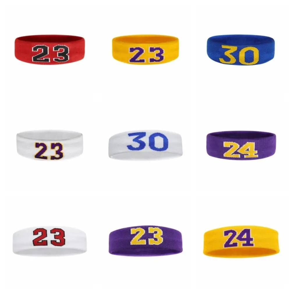 Diadema de baloncesto absorbente para gimnasio, diadema deportiva de algodón elástico, protección, cinturón antitranspirante suave para tenis - imagen 4