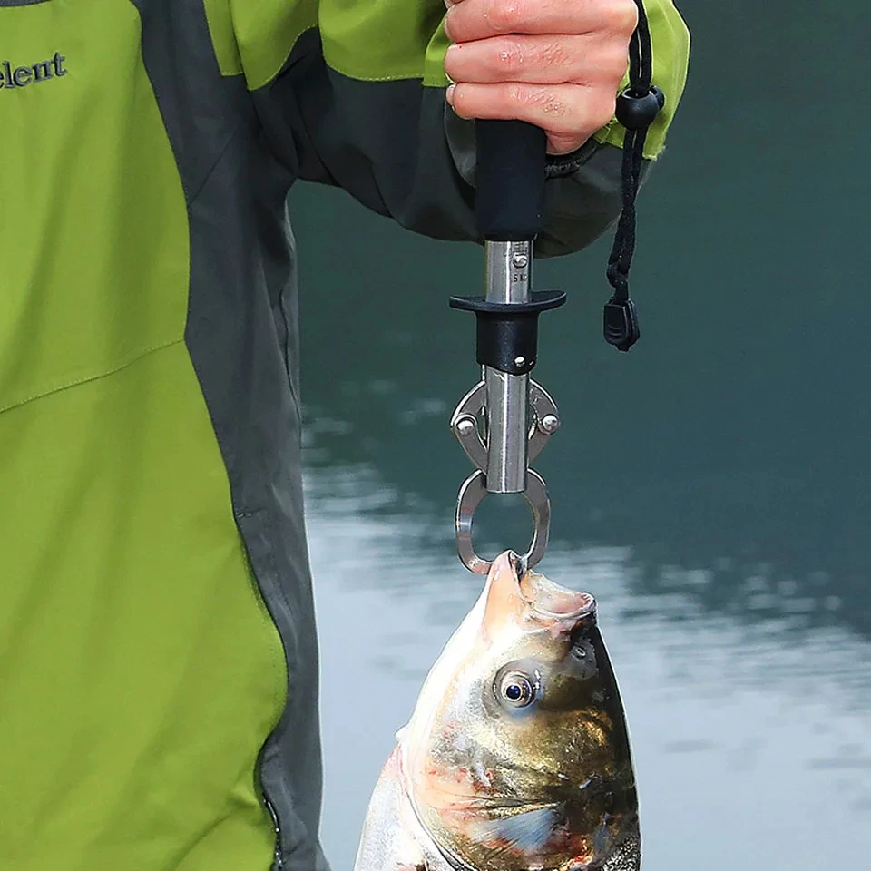 Clamp WALK FISH – Pinza con regla y báscula en acero inoxidable - imagen 4