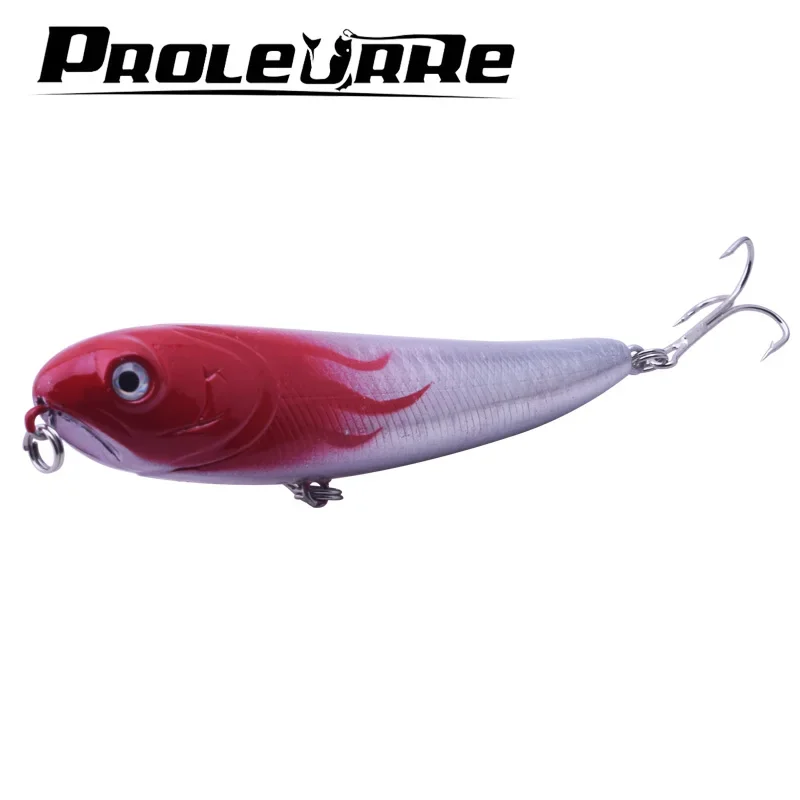 1Pc lápiz Crankbait cebo duro apretado oscilante señuelo de Pesca flotante lento modelo ABS de alta calidad 16,5g 10cm Pesca - imagen 2