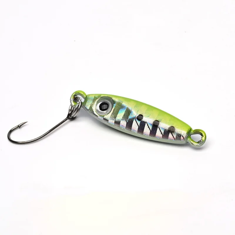 Señuelos metálicos MUKUN Micro Spoon – Jigging ligero para trucha - imagen 2