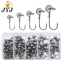 JYJ Jig Head para lubina – Vinilo señuelo de peso