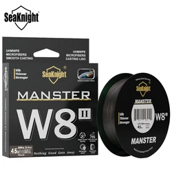 Seaknight Monster W8 II Línea trenzada 8 hebras para pesca en mar