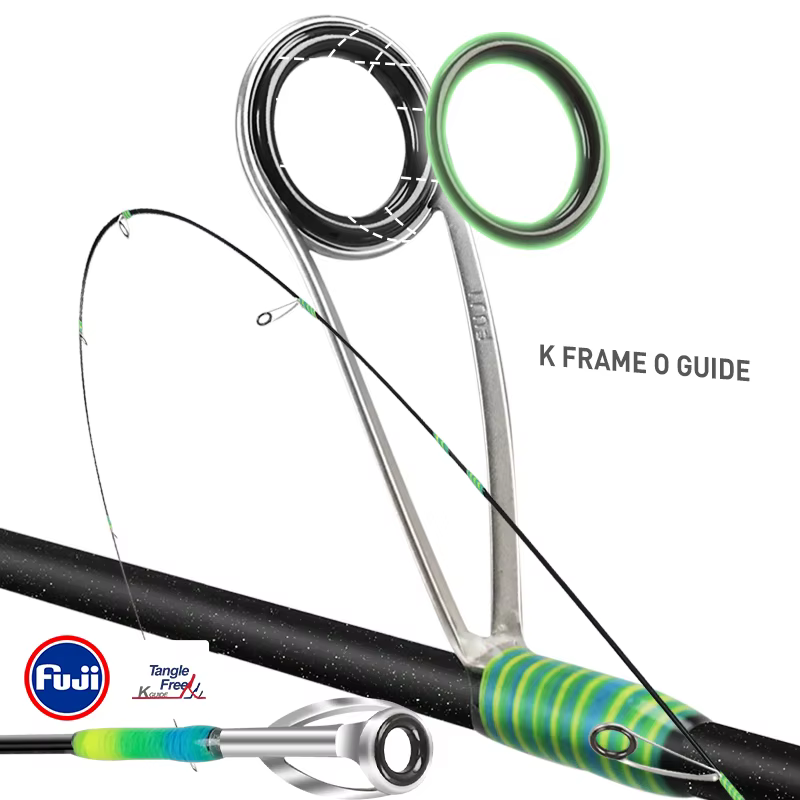 Histar Verdant Caña BFS – Corcho FUJI, carbono alto para pesca finesse - imagen 2