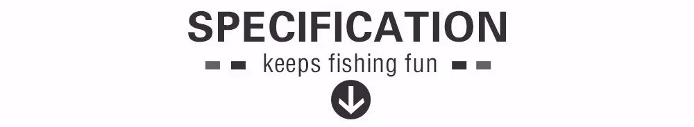 Descubra el equipo de pesca perfecto con nuestras especificaciones completas
