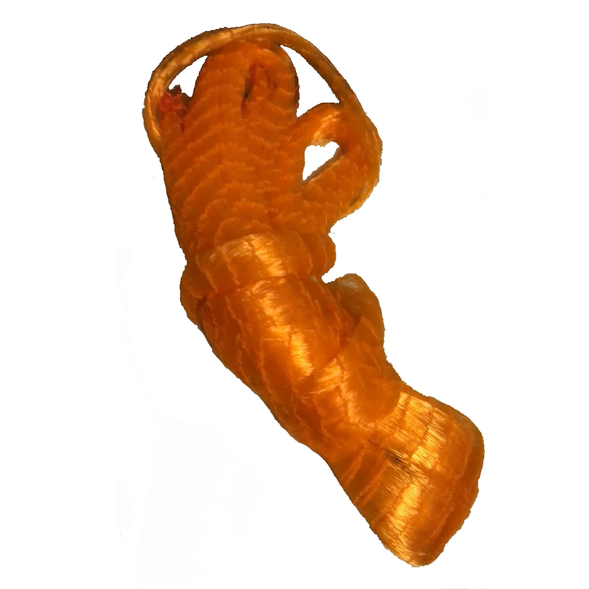 Una tela vibrante de textura naranja, perfecta para mejorar cualquier proyecto de diseño