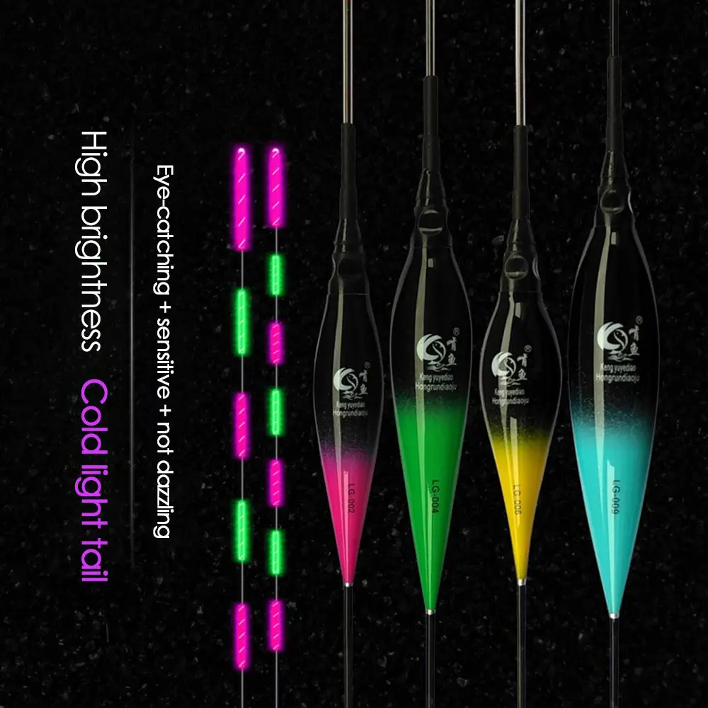 Sensor inteligente de pesca rocosa de carpa grande, flotadores de pesca rocosos, Accesorios luminosos eléctricos para pescar, morder el gancho, recordatorio - imagen 3