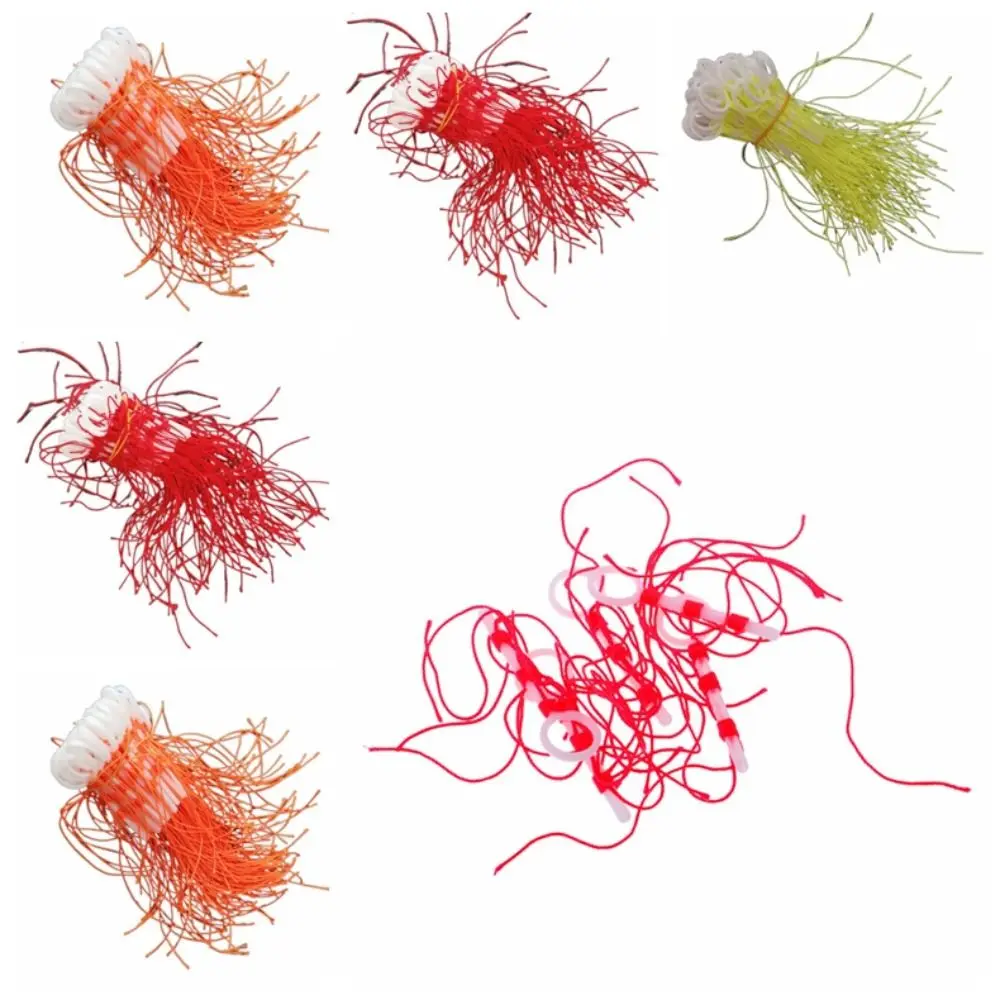 Hilo de algodón de 50 piezas, boya de cuerda para pesca, accesorios para roca - imagen 3