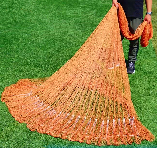 Finefish-red de pesca con bolsillo, accesorio de fundición tradicional, hilo de acero, plomo, peso, lanzamiento a mano, 2,5 m, 3m - imagen 2