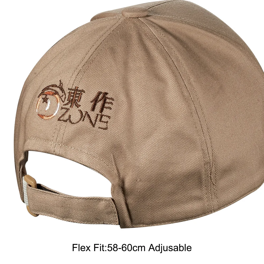 Gorro de pesca de algodón transpirable y ajustable con bordado - imagen 5