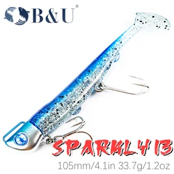 B & U Sand Eel 33G – Swimbait minnow para lubina agua salada