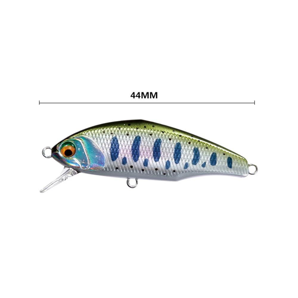 Mini Wobbler Jerkbait 4,4 cm – Hundimiento rápido para trucha y lubina - imagen 5