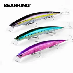 BEARKING Jerkbait Slim Minnow - Señuelo Wobbler para carpa y bass