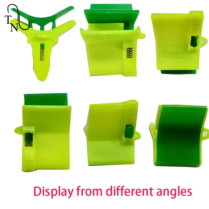 Cubierta de anzuelo de pesca TN35, 5 piezas, funda Triple S # M #, accesorios de pesca ligeros, ranuras, mangas, herramienta de protección duradera, seguridad de anzuelo - imagen 3