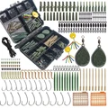 217pcs carp rigs kit