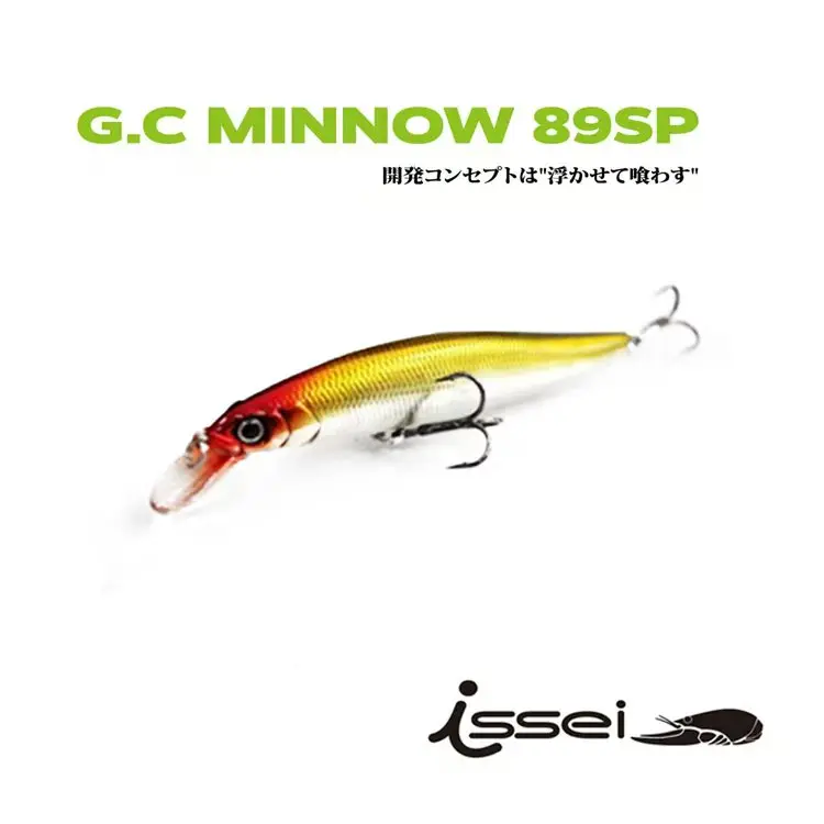 Nippon Ichisei Changji Hover GC Mino 89SP 8g bombeado Minolua perca de cebo duro - imagen 2
