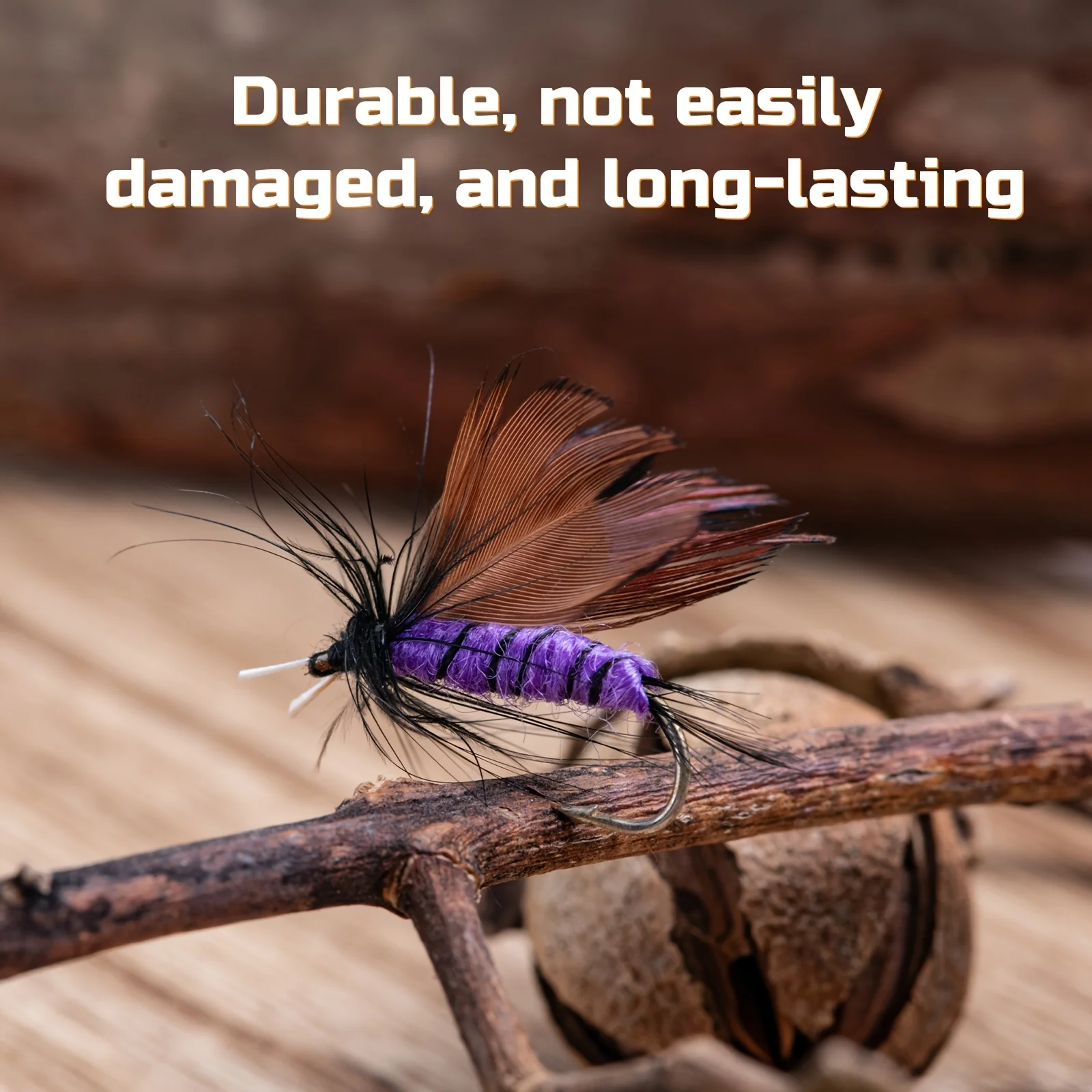 Goture 26 unids/caja trucha lubina ninfa señuelo de pesca con mosca moscas secas/húmedas ninfas Señuelos de pesca en hielo cebo con mosca Artificial con caja - imagen 5