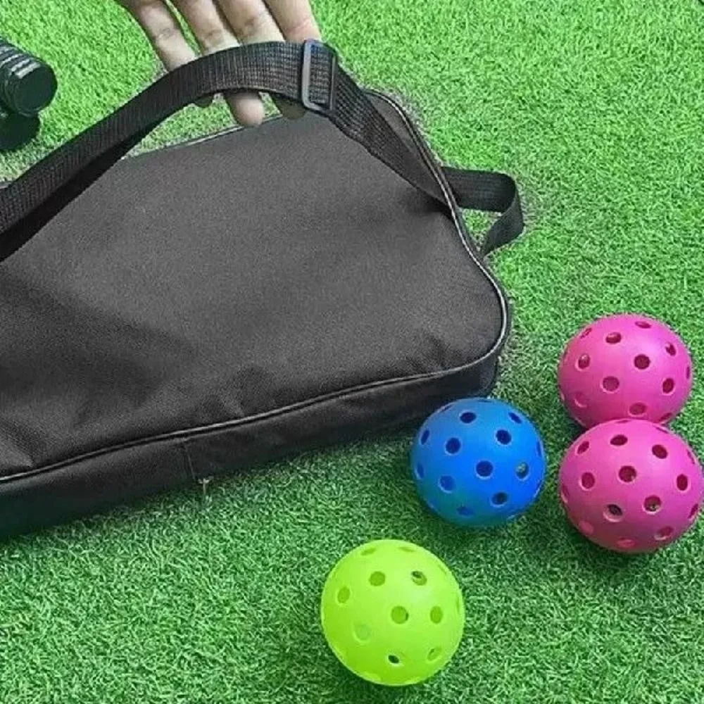 Bolsa portátil para raqueta de Pickle, mochila profesional para Paddle de Pickleball, organizador de raqueta de Color sólido de gran capacidad, deportes - imagen 5