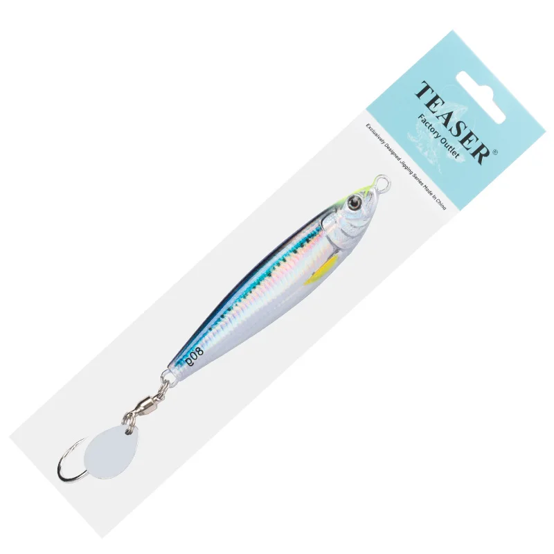Teaser J113 Micro Metal Jig Glow Casting Mar 40-80g - imagen 5