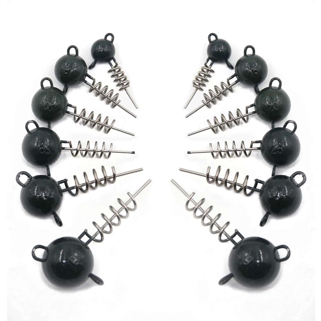 Plataforma Stinger de Pike de 9KM, ganchos de cabeza de plantilla Stinger Screwball con gancho triple para accesorios de Swimbait de señuelo suave de goma - imagen 5