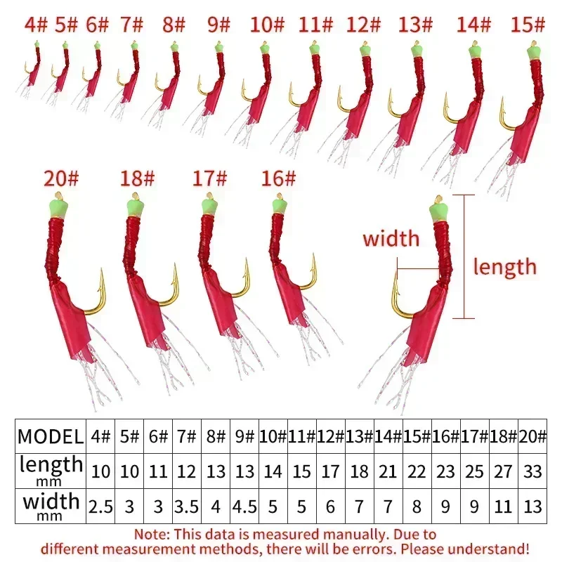 3 bolsas Sabiki Rigs Señuelos de Pesca artificiales de agua salada cebo luminoso caballa aparejos de Pesca ganchos de cuerda señuelos de plumas Crochet - imagen 2