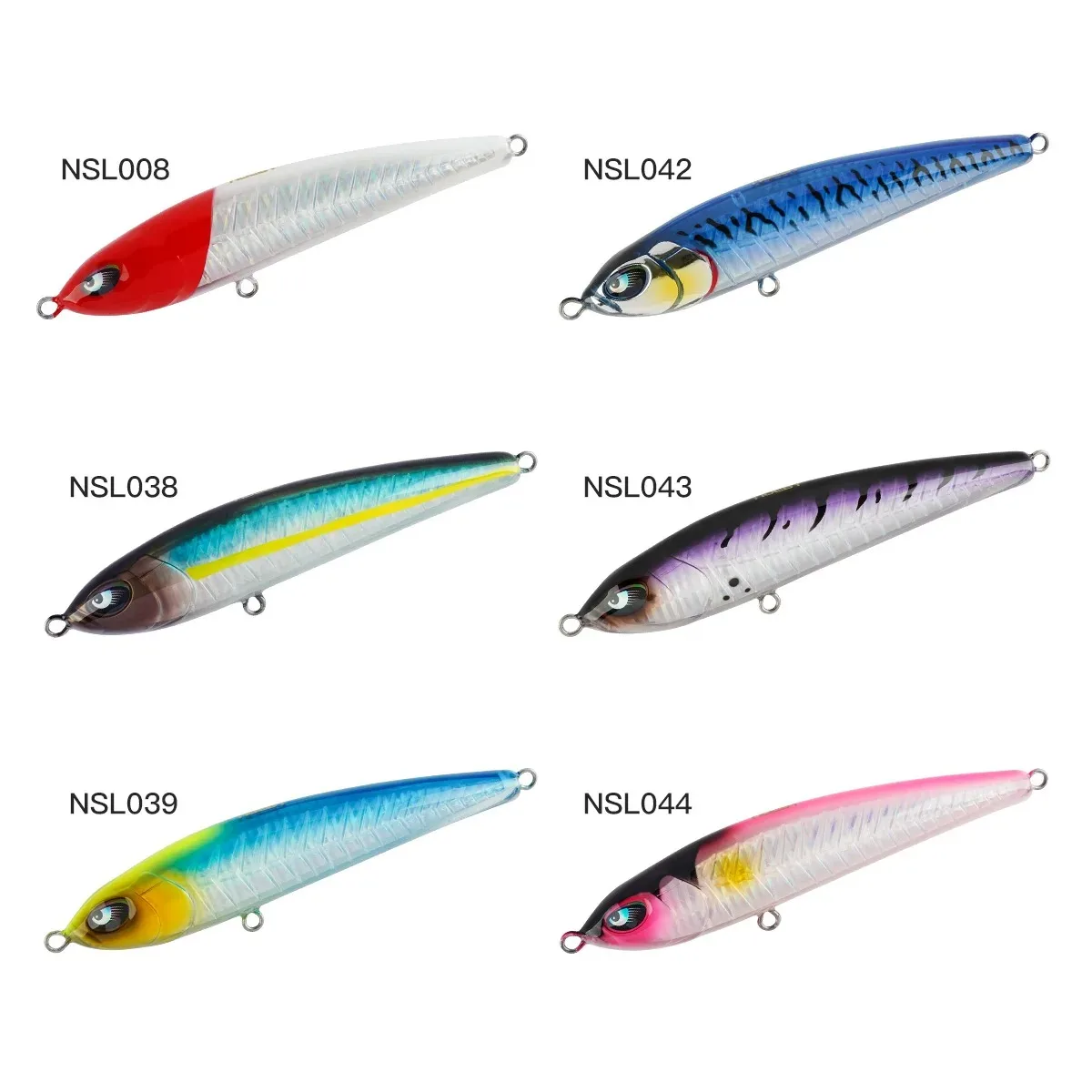 Noeby, 1 unidad, 160mm, 109g, señuelo de pesca con lápiz, cebo duro Artificial que se hunde, Wobbler de superficie para aparejos de pez azul de lubina