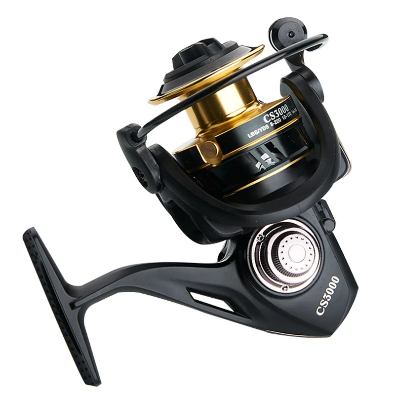 GTOFYU III carrete giratorio innovador, resistencia al agua, potencia de arrastre máxima de 15KG, pesca de Lucio - imagen 5