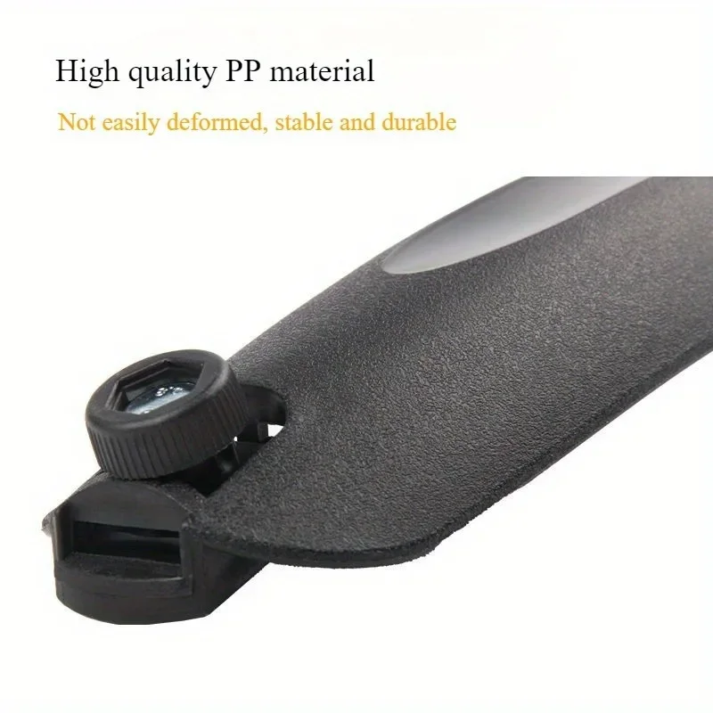 Guardabarros telescópico plegable universal para bicicleta de montaña - imagen 4