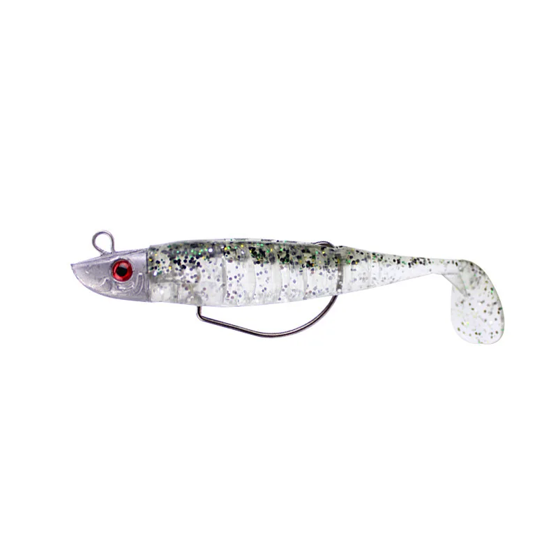 ORJD-Señuelos de Pesca Wobblers Swimbait Pike, cebo de silicona suave, plantilla de plomo, cebos artificiales, aparejos de Pesca - imagen 2