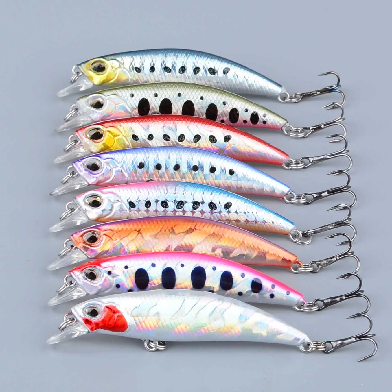 Señuelo minnow mini wobbler hundible para aguas profundas - imagen 5