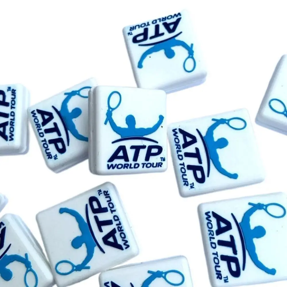 Amortiguador de silicona a prueba de golpes para raqueta de tenis, almohadilla antivibración, personalidad - imagen 3