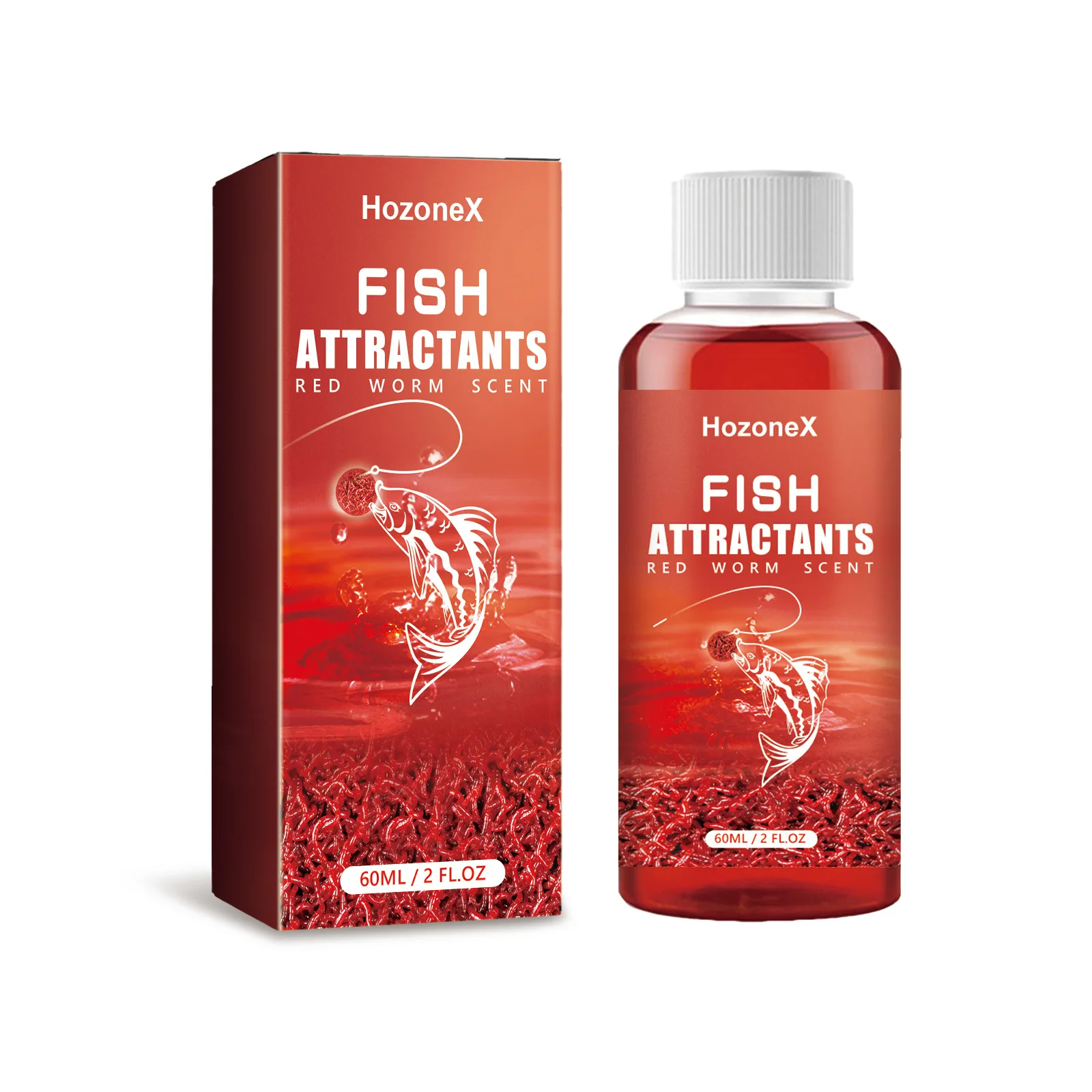 Cebo de pesca concentrado de 60ml, cebo integral de anidación rápida, gusano rojo, líquido concentrado, suministros de pesca - imagen 5