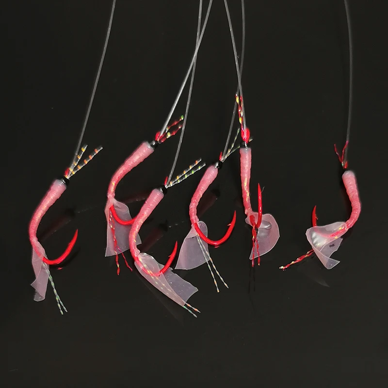 Hayabusa-anzuelo de cadena mágico japonés S022, línea de carbono importada, pesca en el mar, pollo amarillo y pargo rojo, grupo de pesca en estanque - imagen 4