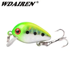 Mini Crankbait 2,8 cm para lubina – Señuelo duro de hundimiento