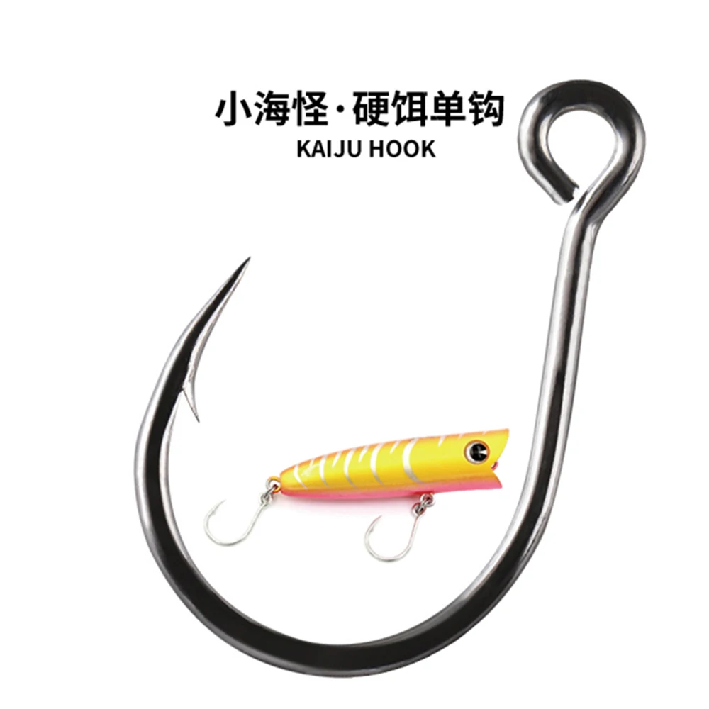 Hard Bait Hook & Iron Plate Sea Fishing Accessorie For Carp Fishing Accessories Hooks Seawater Jigging Assist Hook Tackle - imagen 4