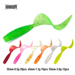 Kingdom Tanan – Cebo blando realista para pesca de lubina y carpa