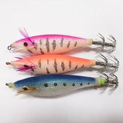 FREE FISHER Señuelos luminosos para calamar y sepia con anzuelos