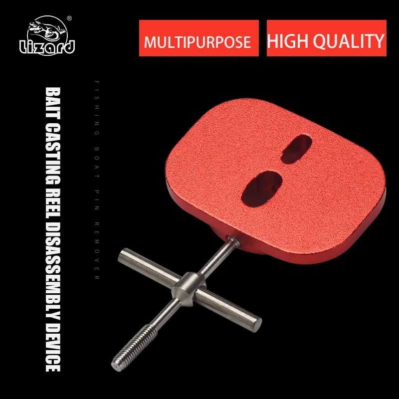 Kit de removedor de pasadores de rodamiento de carrete, herramientas de mantenimiento de Baitcasting, perilla de mango de carrete, dispositivo de desmontaje, bricolaje, alta calidad - imagen 2