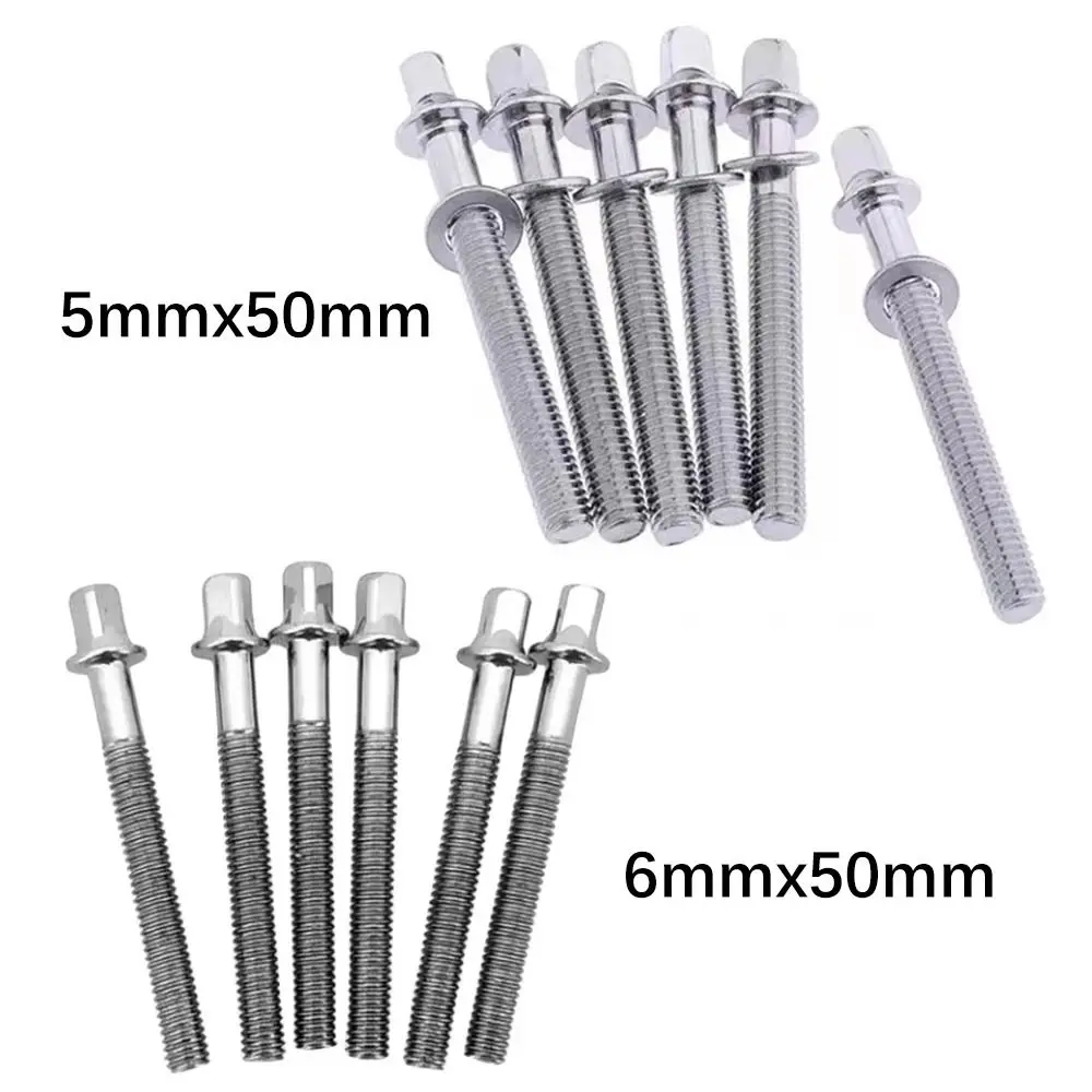 Varillas de tensión de tambor metálicas con arandelas y tornillos M5 - imagen 3