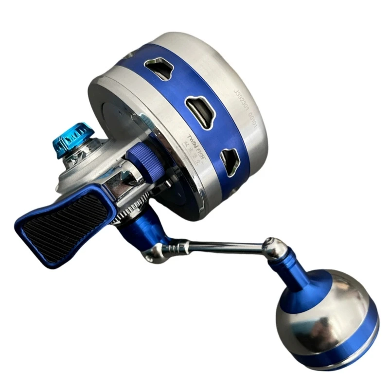 Carrete Spincast J39 Metálico 6+1BB con Línea PE - imagen 3