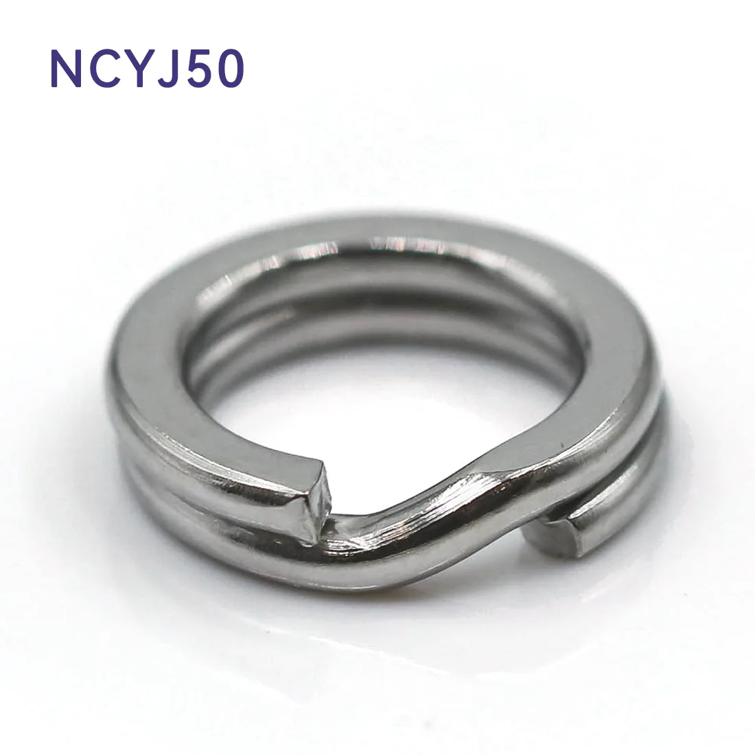 Anillos Divididos de Acero Inoxidable para Agua Salada – Terminales de Pesca - imagen 5