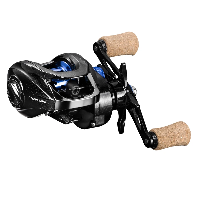 Carrete de Baitcasting para agua dulce y salada, accesorio de arrastre máximo de 18lb, serie BILLINGS BH, relación de transmisión 6,5: 1 - imagen 3