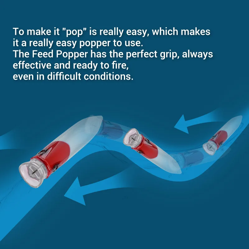 NOEBY Feed Popper señuelo de pesca, cebo duro de 175mm, 73g, Topwater Wobbler - imagen 5