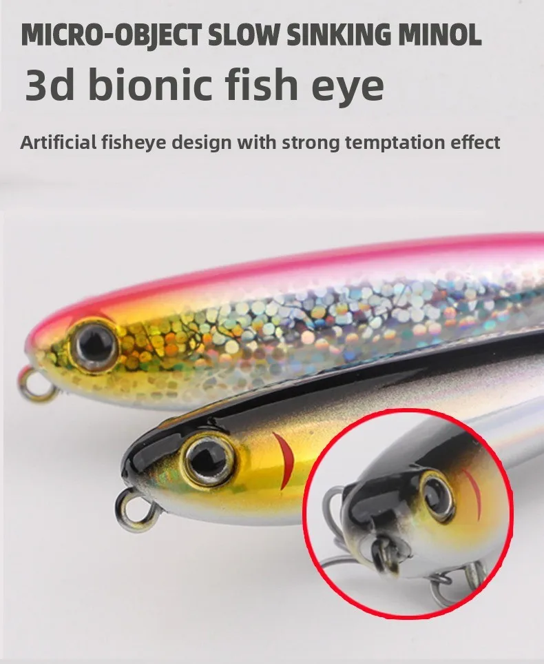Lápiz flotante Topwater 45mm y 2,8g
