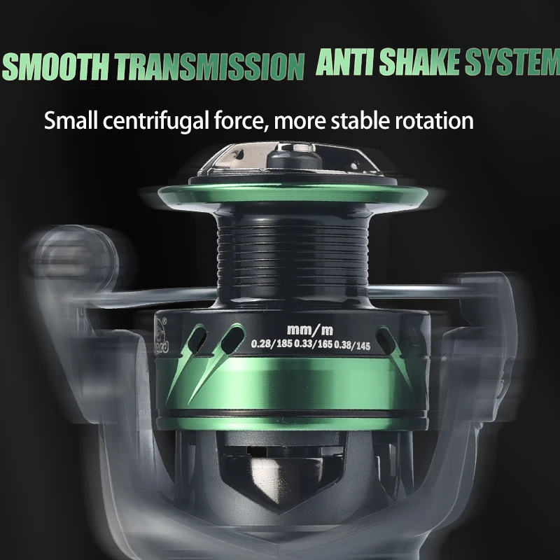 Carrete Lizard Fishing NGK – Rodamientos inox y manivela CNC ligera - imagen 2