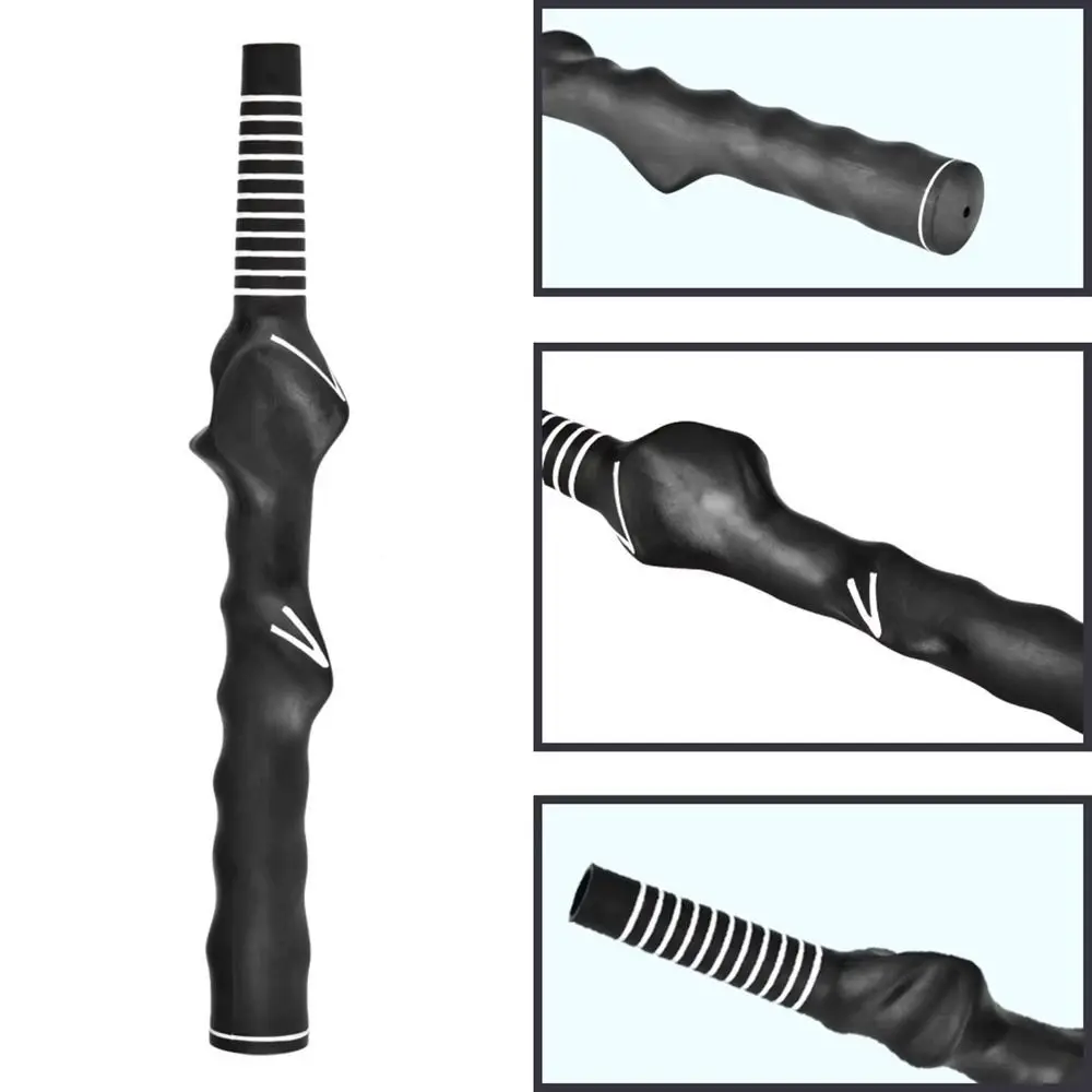 Corrector de agarre con forma de mano de goma para Golf, agarre antideslizante para práctica de Golf, ejercicio de alta tracción, agarre de entrenamiento de Swing de Golf - imagen 5