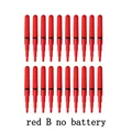 red B no battery
