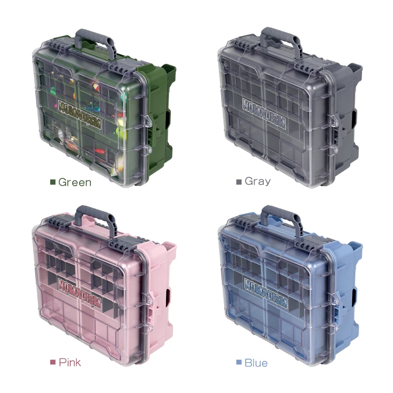 Caja de aparejos impermeable organizador para pesca deportiva - imagen 4